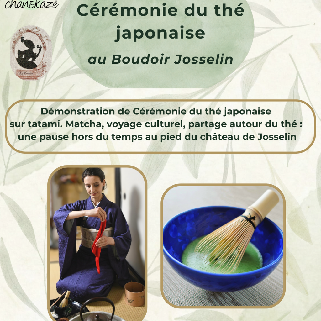 Cérémonie du thé japonaise – au Boudoir de Josselin