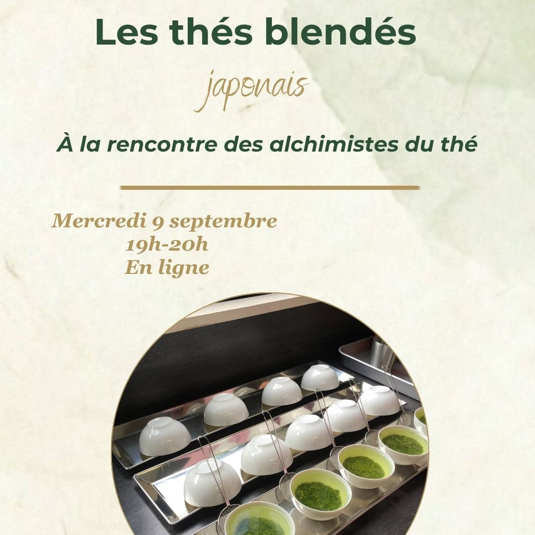 conférence gratuite sur le thé japonais, sommelière en thé japonais